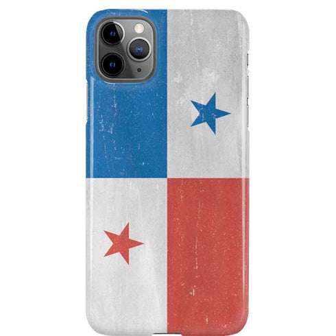 Panama Flag Distressed iPhone Cases